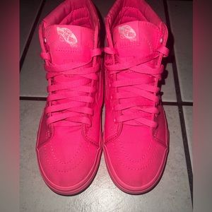 Vans Neon Pink Sk8-hi